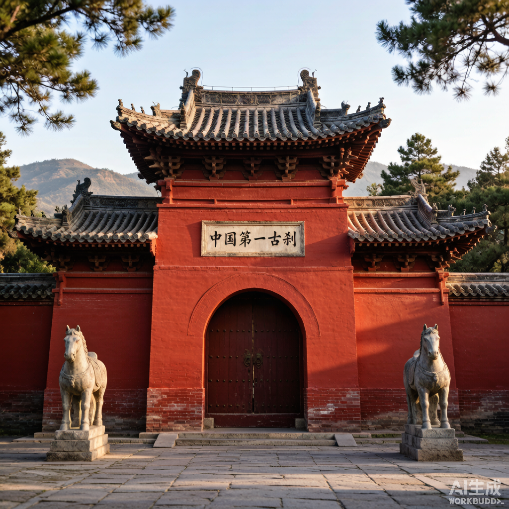 白马寺山门 — 中国第一古刹，洛阳地陪讲解景点